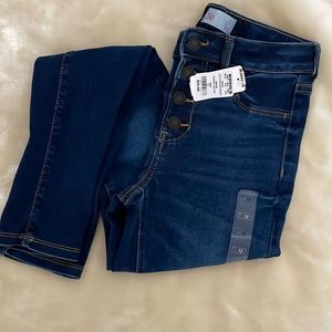 So brand. Dark blue girls jeans size 12